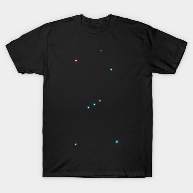Constellation Orion (variant) T-Shirt by GloopTrekker